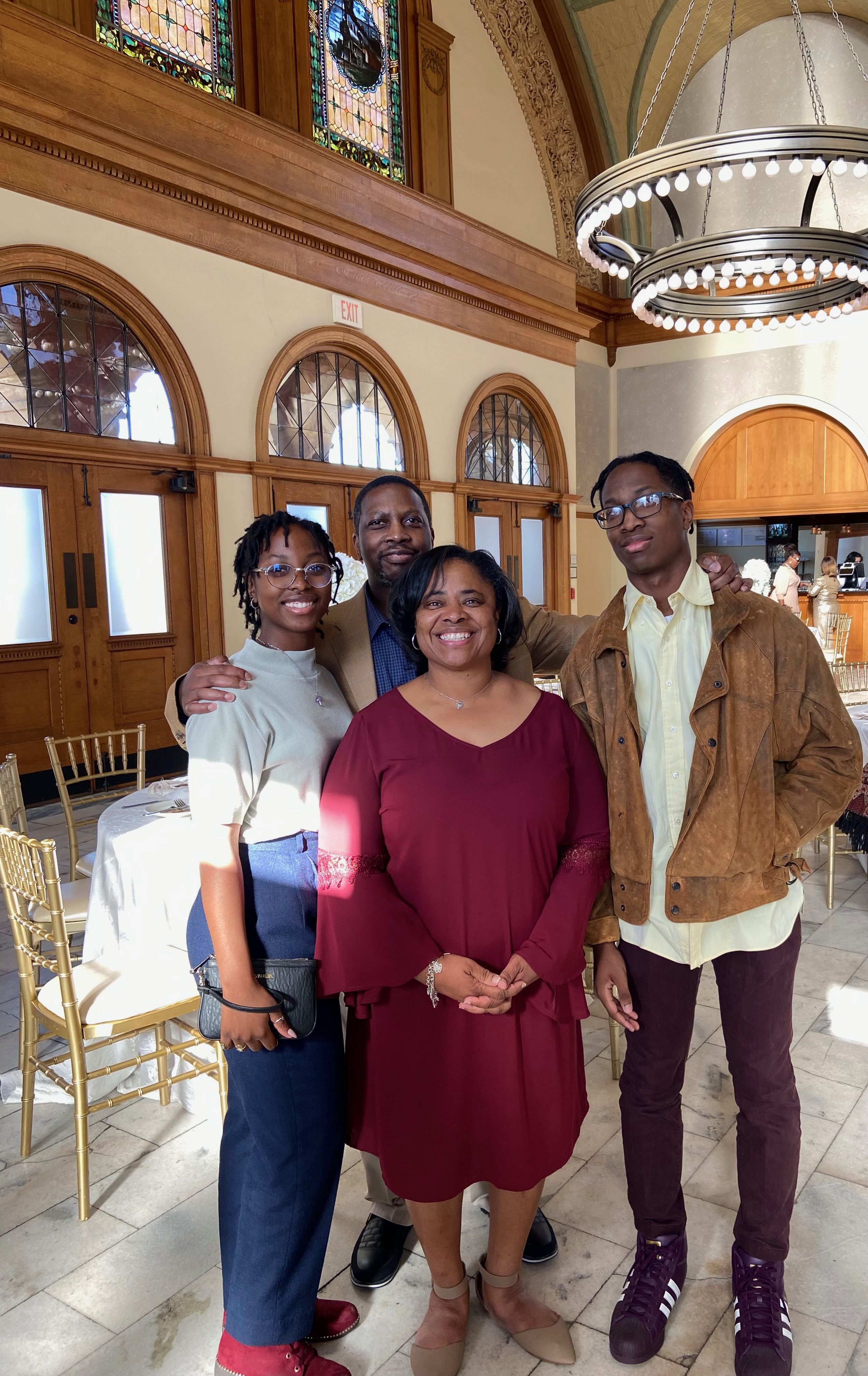 Taythir Martin and Family